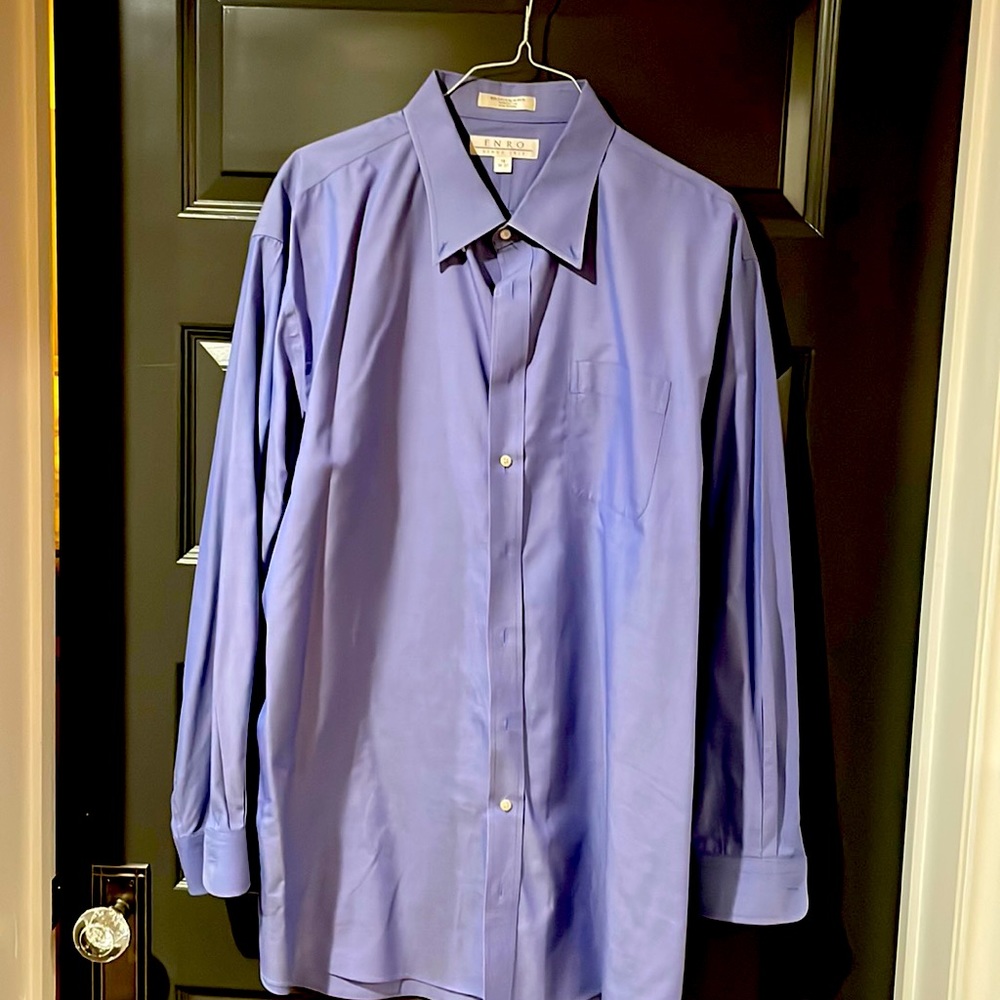 Blue dress shirt